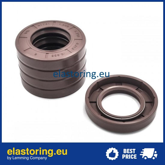 Pressure Oil Seal 25,4x44,45x7,95/8,45 N1T01 FPM [BABSL]